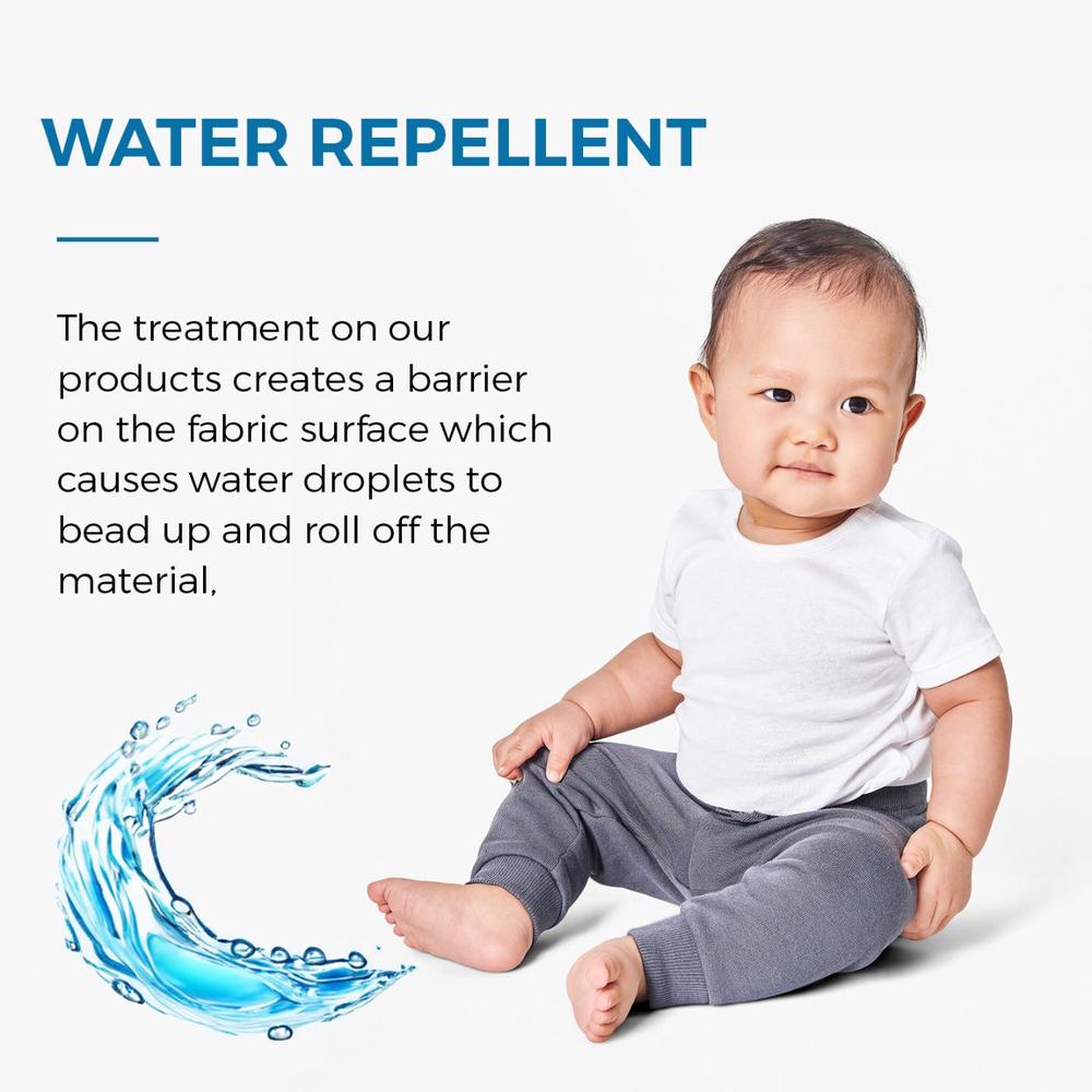 Zikku Water Resistant/Repellent T-Shirt for Kids (White)