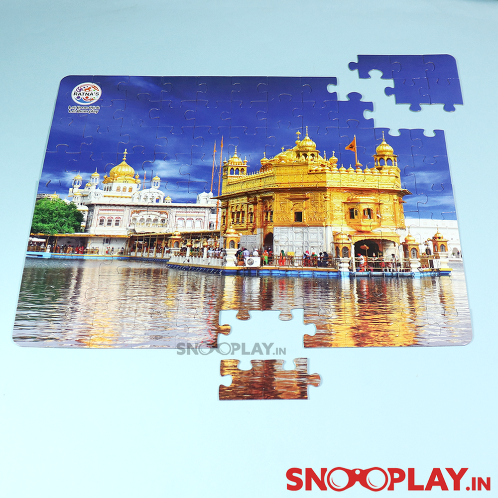 4 in 1 Wonders of India Jigsaw Puzzle - 140 Pieces (3-6 Years)
