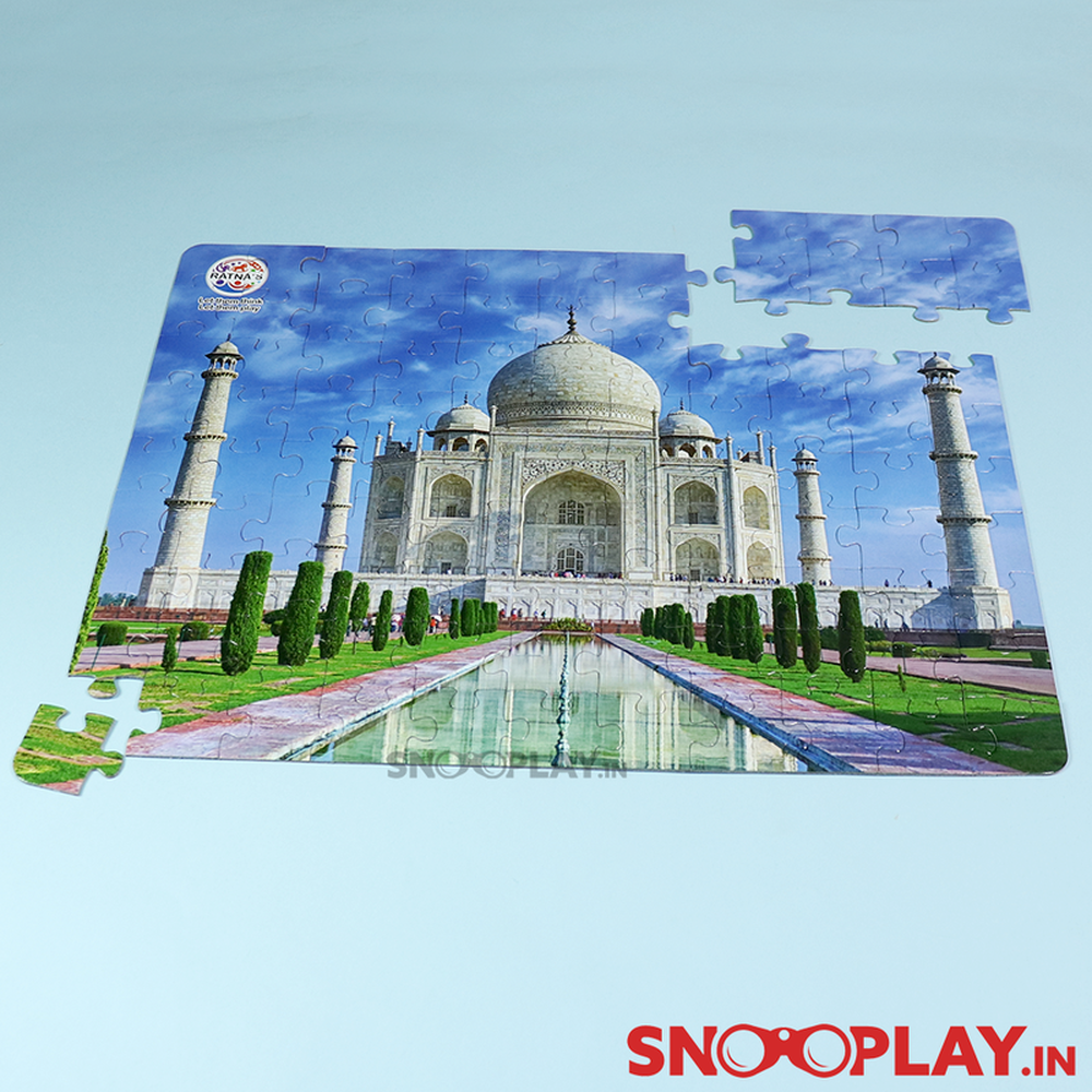 4 in 1 Wonders of India Jigsaw Puzzle - 140 Pieces (3-6 Years)