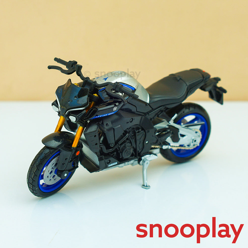 Maisto Original 2023 Yamaha MT-10 SP Licensed Diecast Bike | 1:18 Scale (14 Years till Grown Ups)