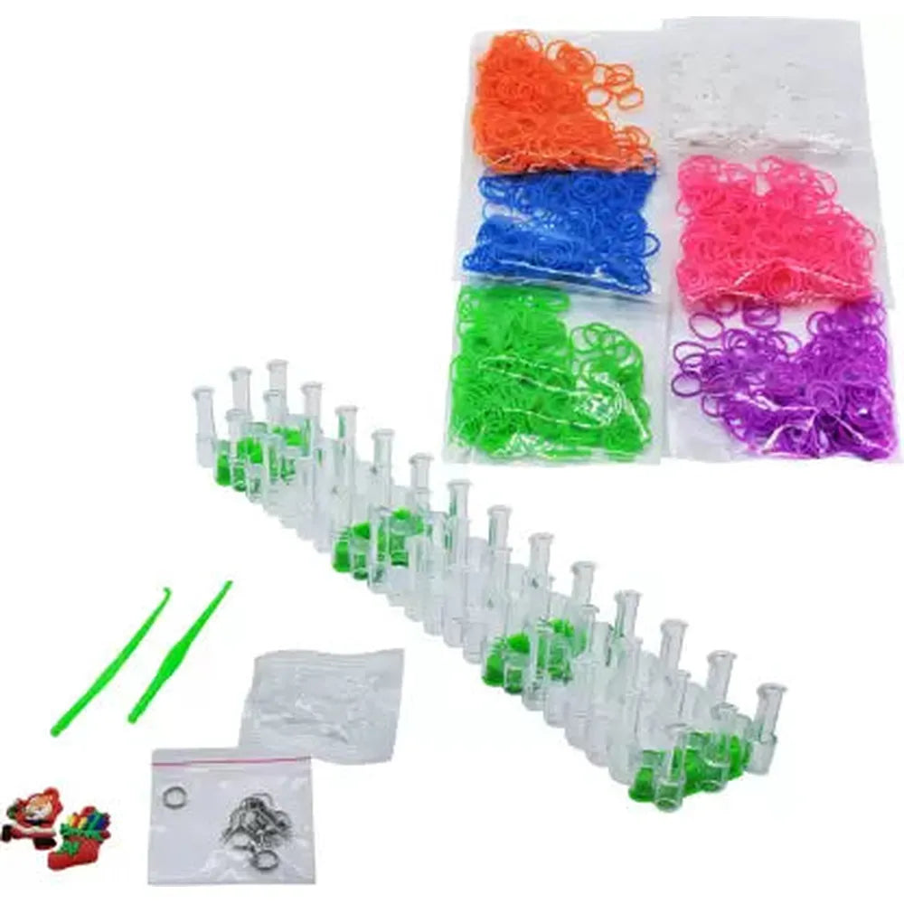 Ekta DIY Fashion Loom Bands Making Kit with Weaving Loom &  1000+ Bands (6-12 Years)