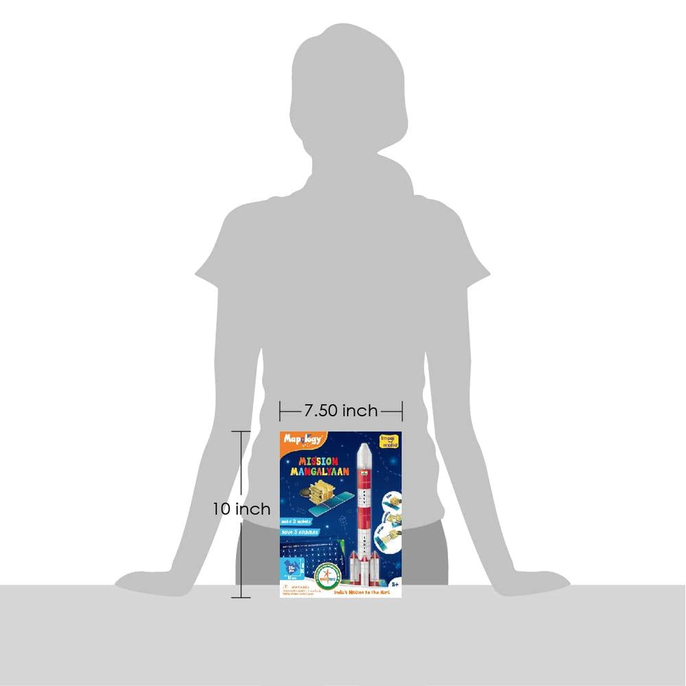 Imagimake Mapology Mission Mangalyaan 3D Puzzle | 25+ Pieces