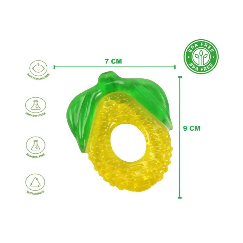 Mee Mee Water-Filled Corn Teether - Soothing Relief for Teething Babies | MM-1460 A-2
