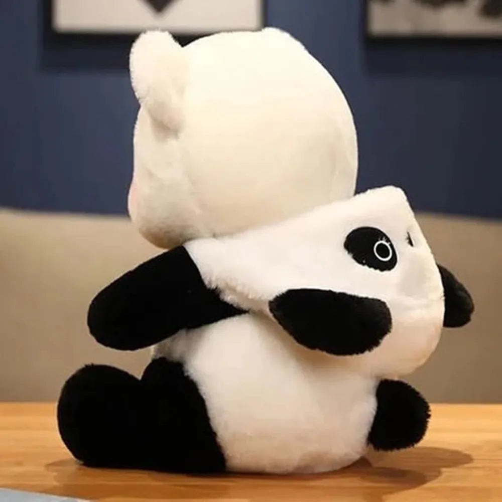 CuddleNest Panda Costume Plush Bear and Huggable Stuffed Toy - 40cm