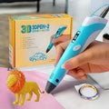 3D Printing Pen with USB Cable | 0.7mm Nozzle Diameter, 1.75mm Plastic Feeding, ABS/PLA Paints | Assorted Colors