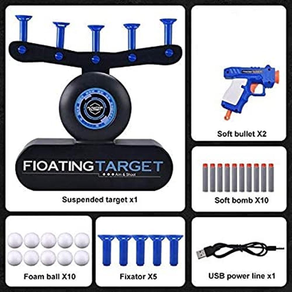 Air Floating Ball Target Game | Aim, Blast, Score (7-14 Years)