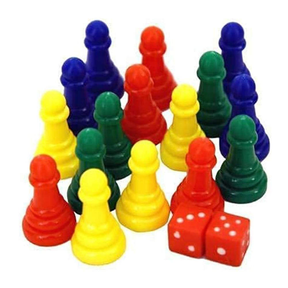 Ekta 10-in-1 Classic Board Games Set (2-4 Players)