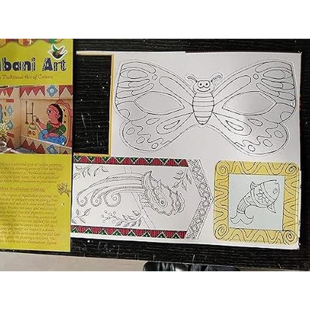 Lil' Star Madhubani Art DIY Hobby Craft Kit