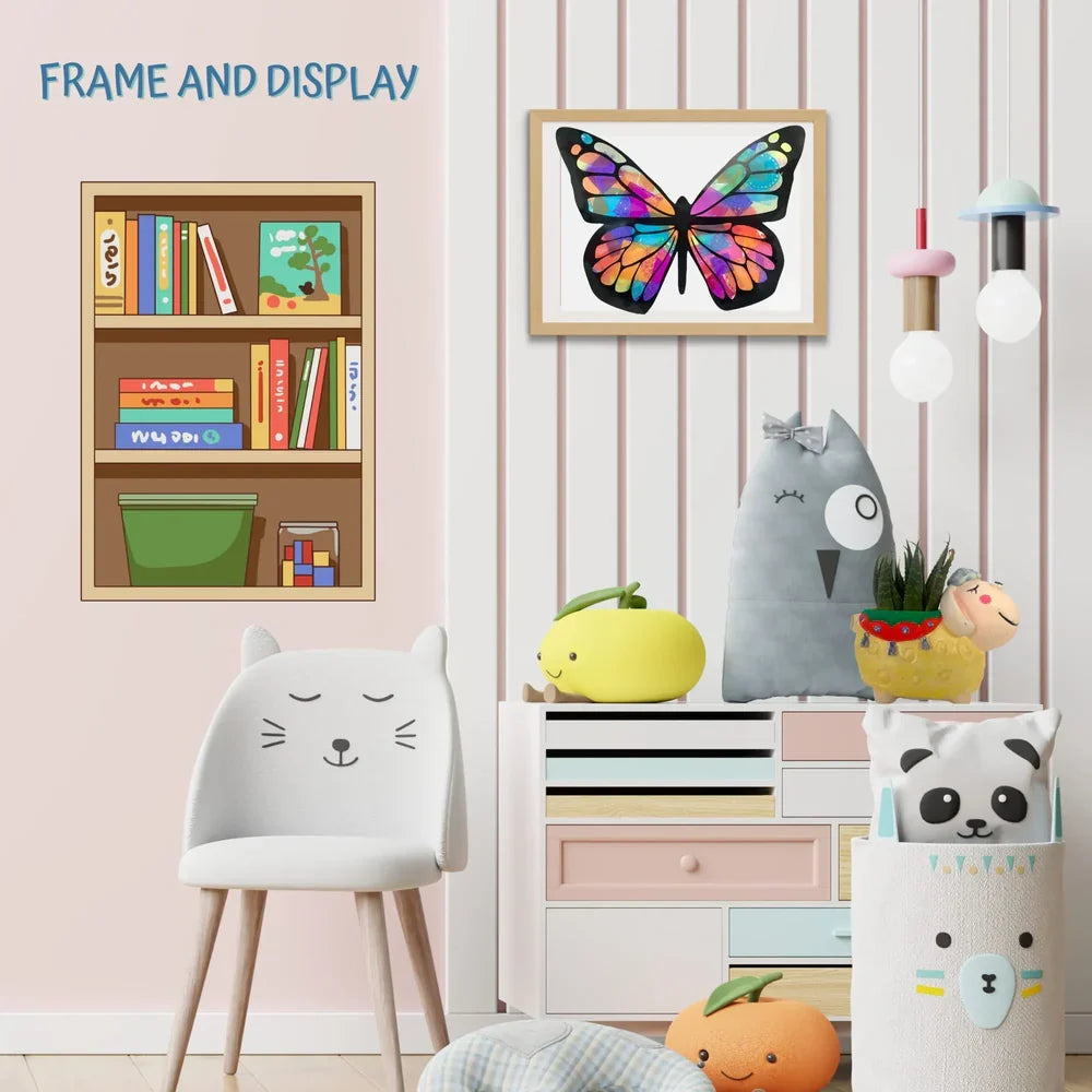 Craftopedia The Magical Color Transfer Paper Art and Craft Kit - Toddler DIY Activity Box