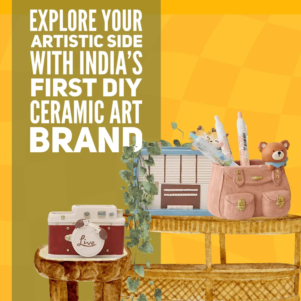 Craftopedia DIY Paint Your Own Retro Camera
