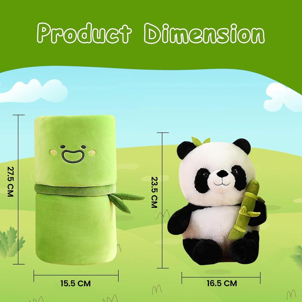 Kidology Bamboo Bliss Panda Plush