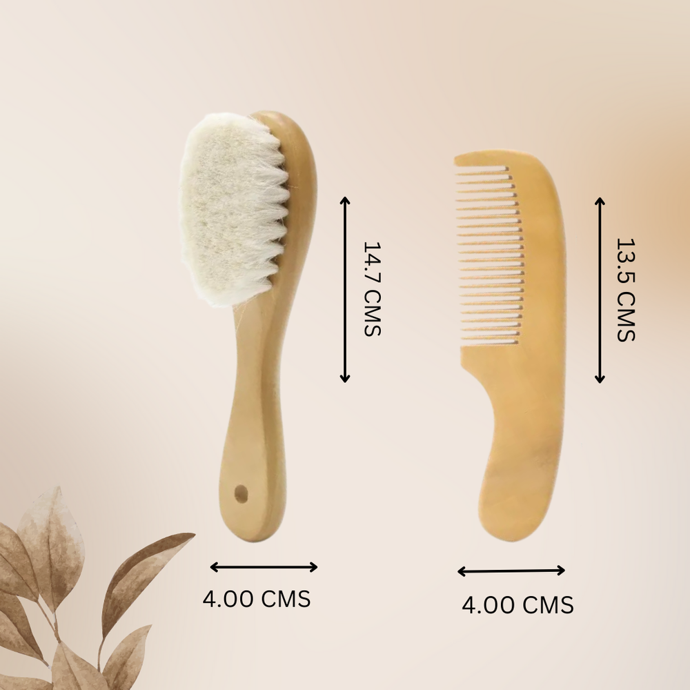 Zikku Baby Hair Brush & Comb Set