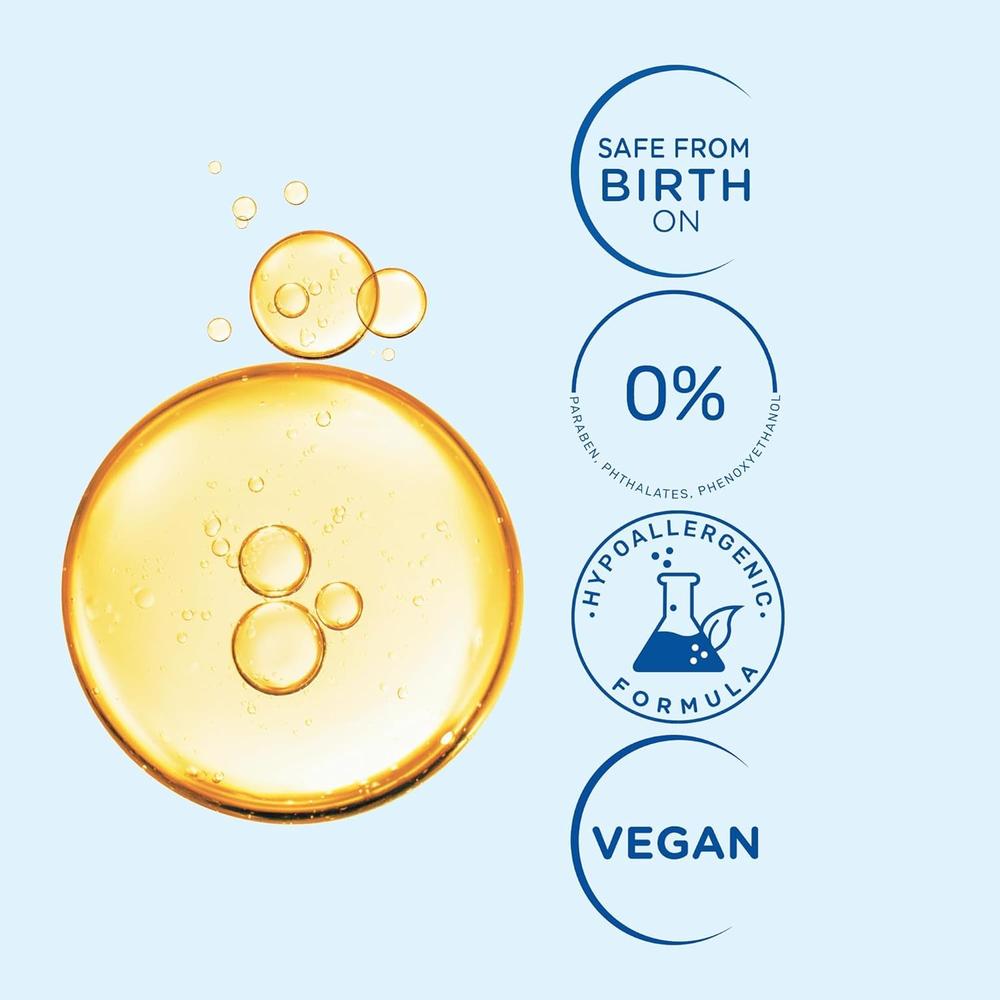 Mustela Baby Massage Oil - 100ml | Avocado Oil, Sunflower Oil & Protective Vegetable Oil
