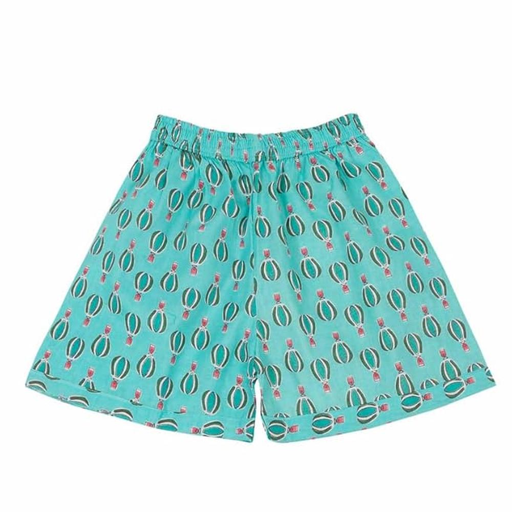 Little Ginnie Half Sleeve Shirt Pant Set for Kids | Blue