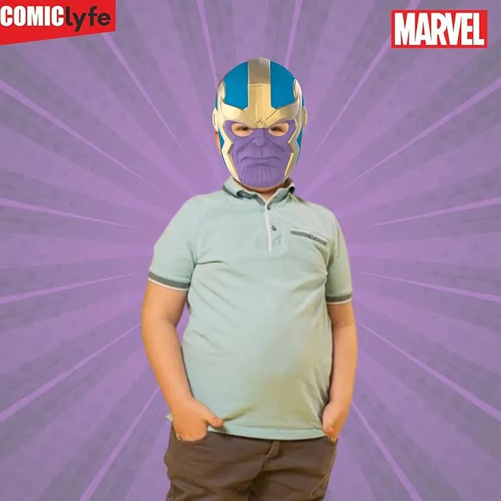 ZD Toys Original Marvel Theme Thanos Role Play Mask (6-12 Years)