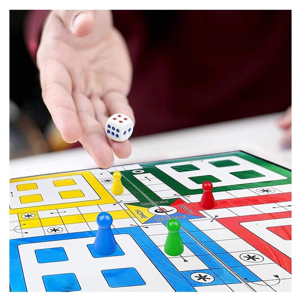 Ekta 10-in-1 Classic Board Games Set (2-4 Players)