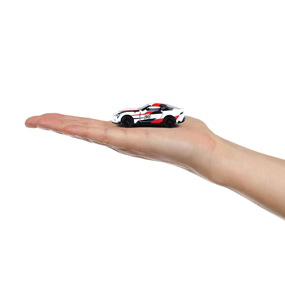 Set of 5 Licensed Majorette Diecast Cars (Japan Racer) - Toyota GR Supra, Toyota Hilux Revo, Toyota Corolla Altis, Toyota Grmn Yaris, Toyota 2000 GT