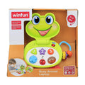 Winfun Busy Animal Laptop with Flashing Lights, Sounds & Cheerful Melodies (6-24 Months)