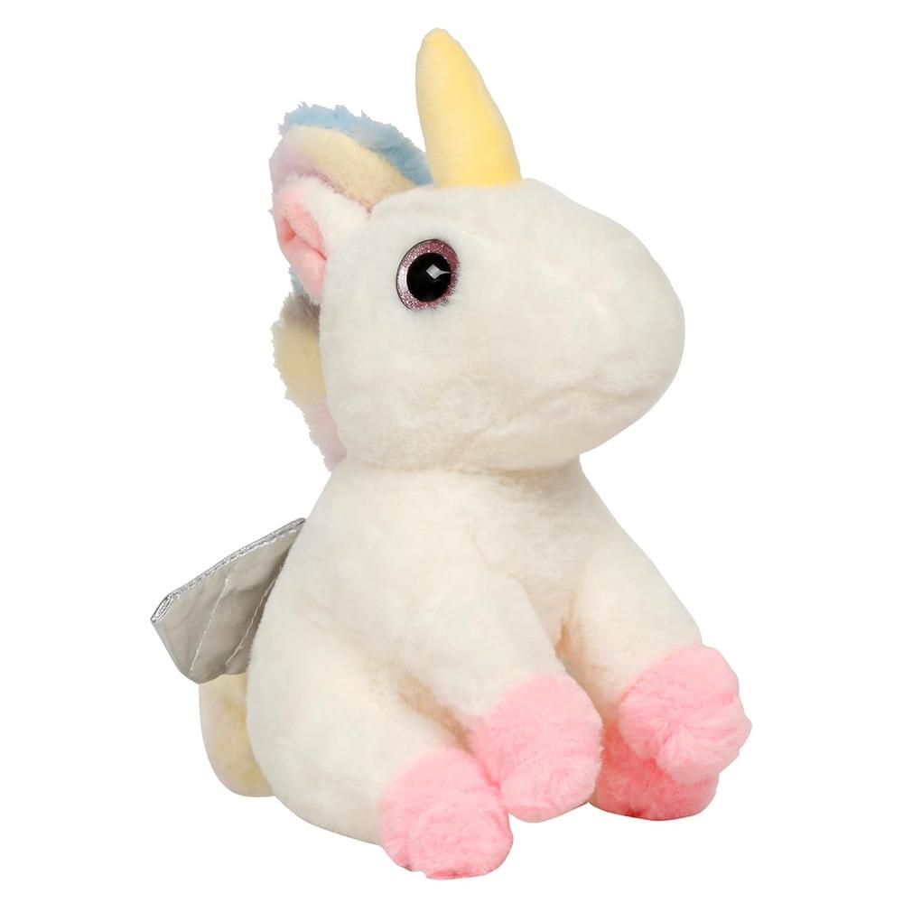 Little Ginnie Unicorn Soft Toy for Kids - 25.4 cm | Enchanting Design with Silver Wings & Sparkling Eyes