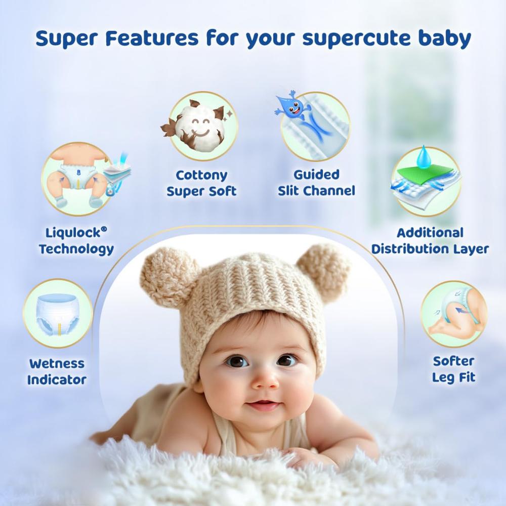 Bumtum (Size-L) New and Improved Diaper | 62 Pants |  | 9-14 Kgs