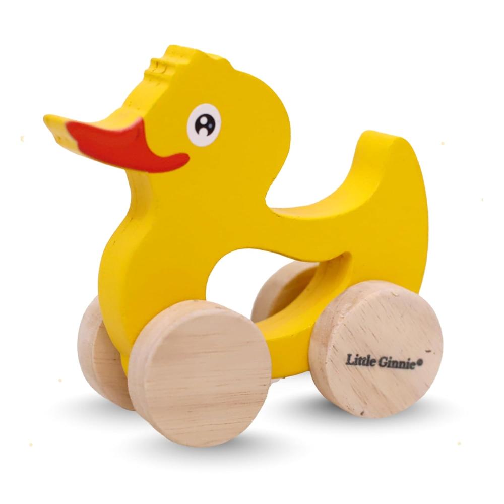 Little Ginnie Wooden Push and Pull Animal Toy