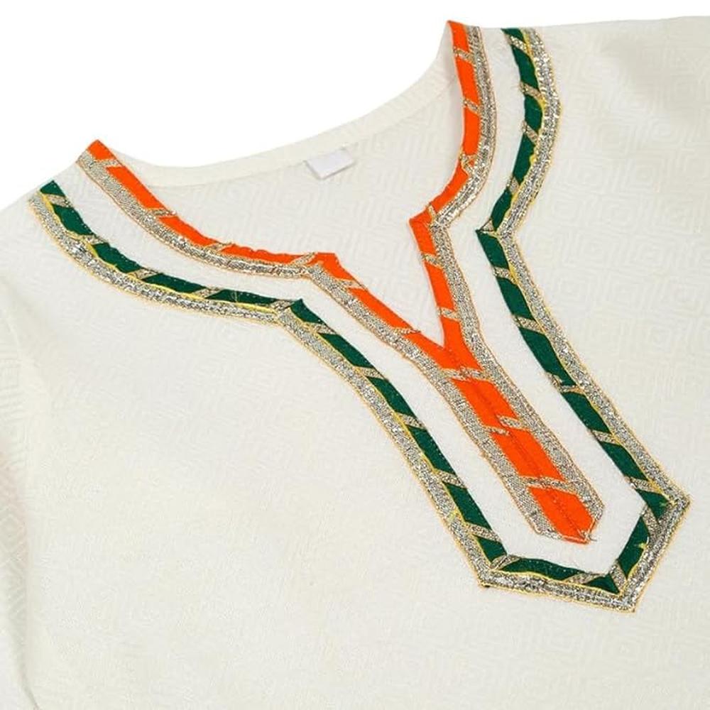 Little Ginnie Cotton Salwar Suit with Dupatta | White Ethnic Wear