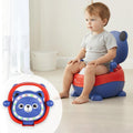 R for Rabbit Tiny Tots Panda Potty Training Seat with Backrest And Grip Handles