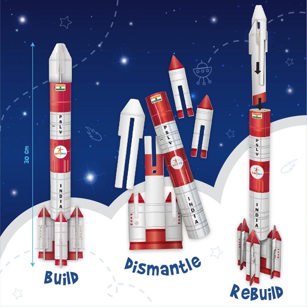 Imagimake Mapology Mission Mangalyaan 3D Puzzle | 25+ Pieces