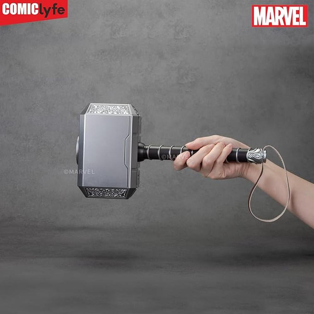 Original Marvel Avengers Thor Mjolnir Role Play Hammer & Helmet Combo Set