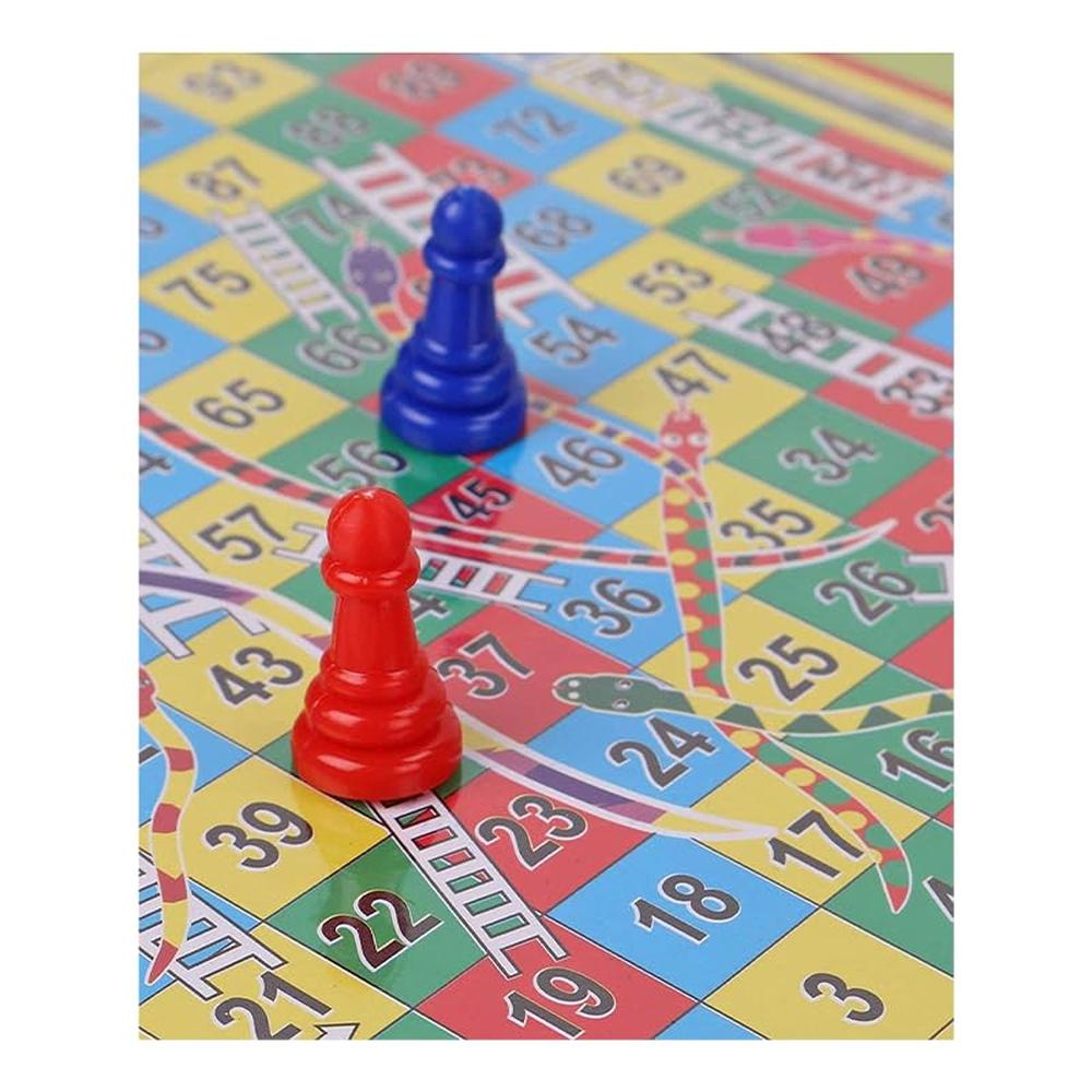 Ekta 10-in-1 Classic Board Games Set (2-4 Players)