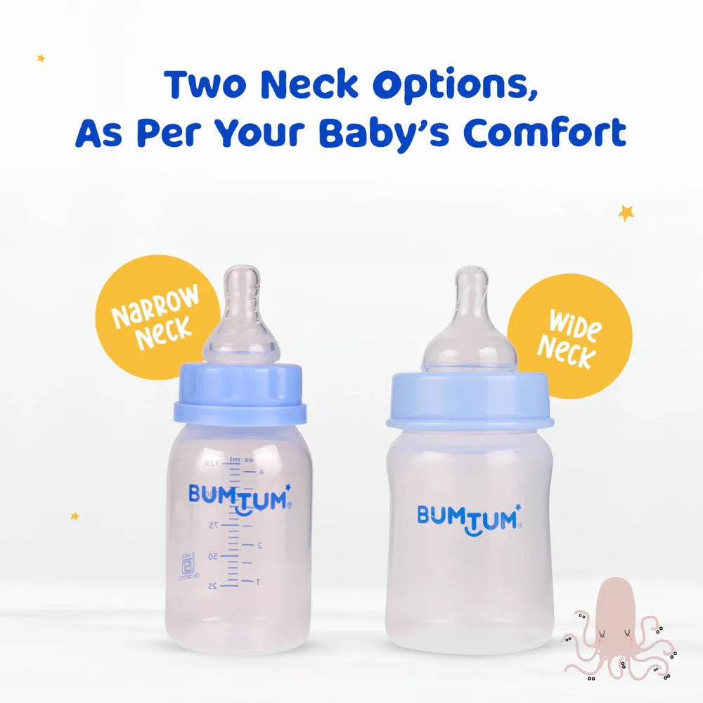 Bumtum Wide Neck Nurture Feeding Bottle