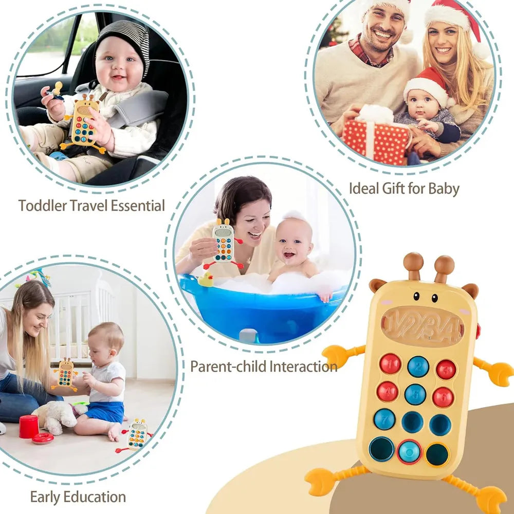 Kidology Baby Phone Maze Sensory Montessori Toy