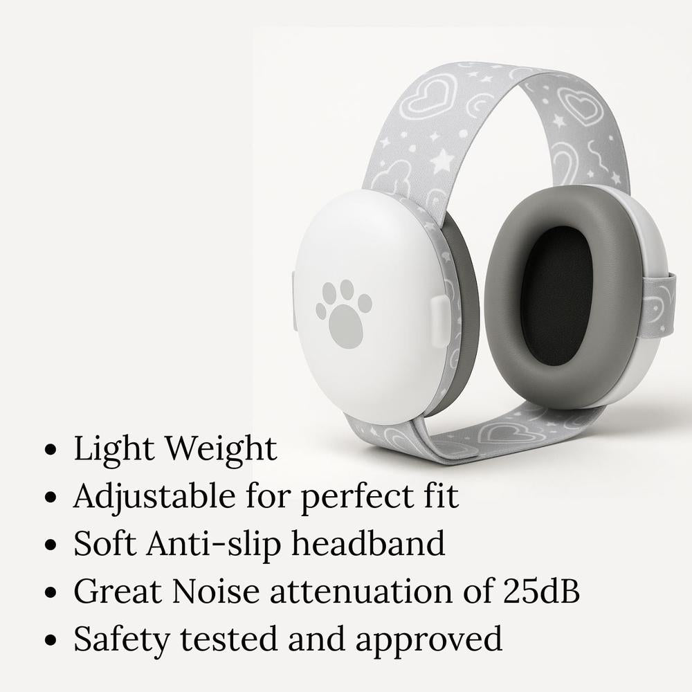 Zikku Noice Cancellation Earmuff for Kids (0-3 Years)
