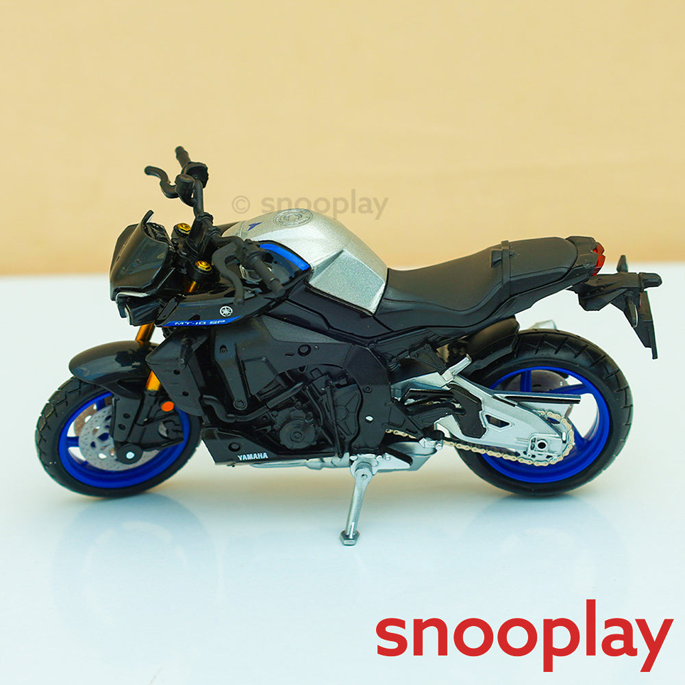 Maisto Original 2023 Yamaha MT-10 SP Licensed Diecast Bike | 1:18 Scale (14 Years till Grown Ups)