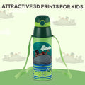 Cello Kidzbee Jungle Book Insulated Water Bottle - 500ml | ORB 600 | Green