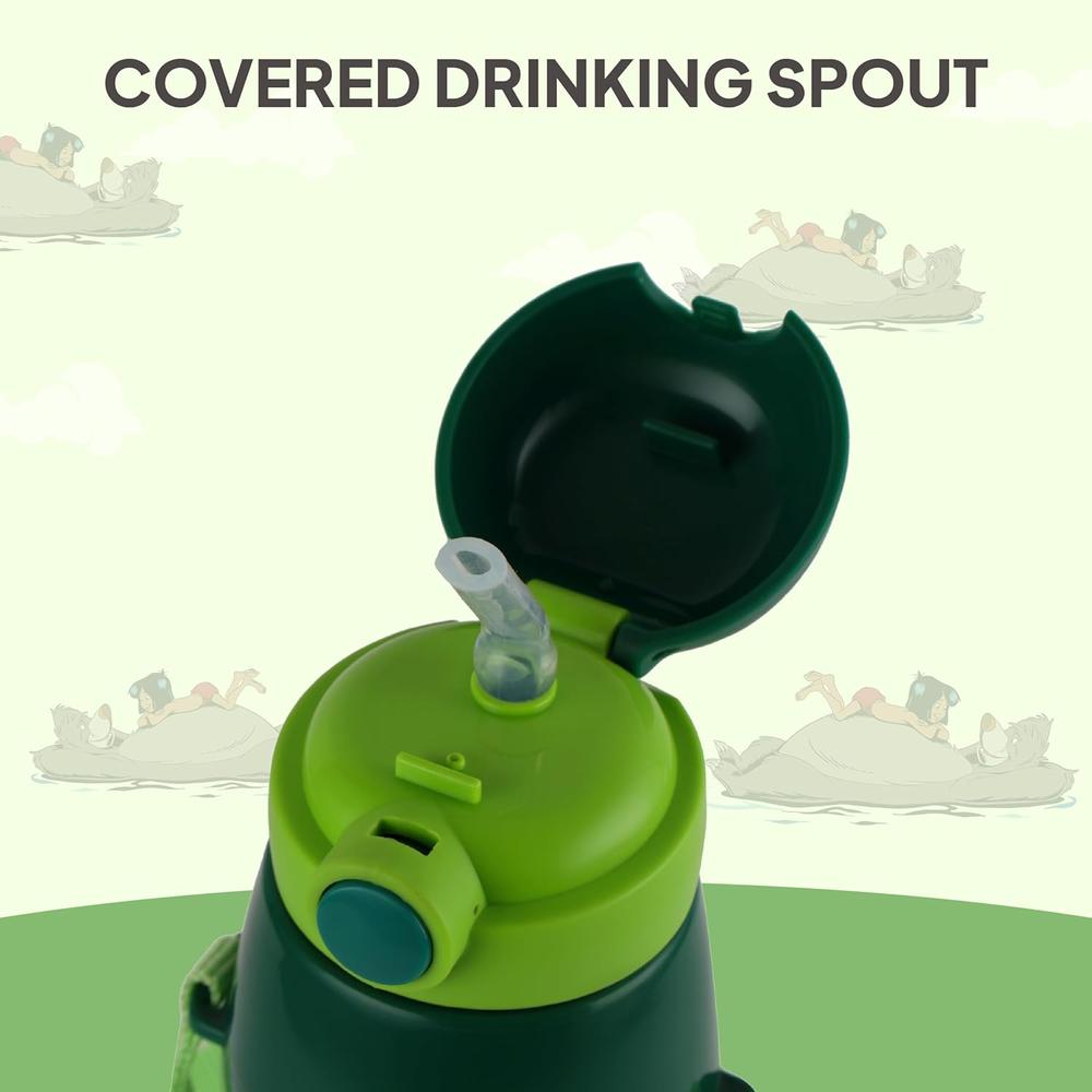 Cello Kidzbee Jungle Book Insulated Water Bottle - 500ml | ORB 600 | Green