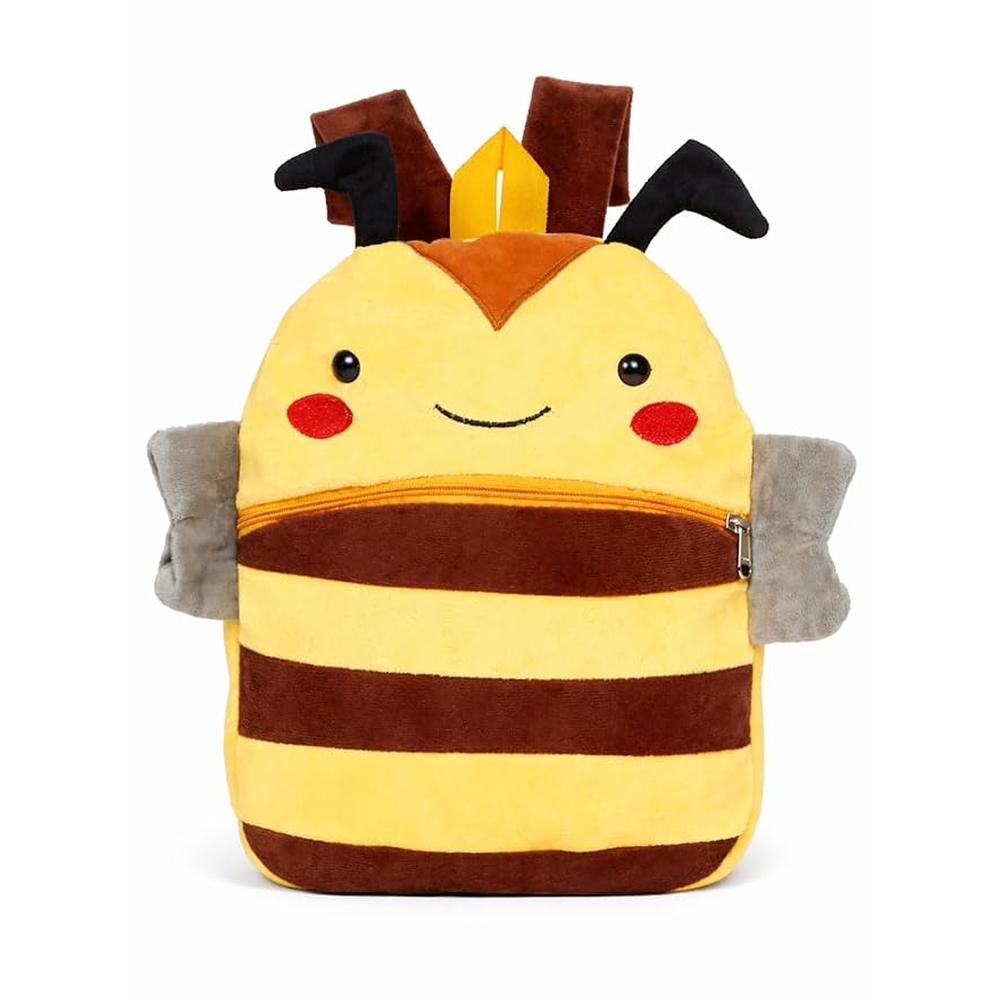 Little Ginnie Animal Themed School Bag with 3D Design | Adjustable Padded Straps, 2 Compartments