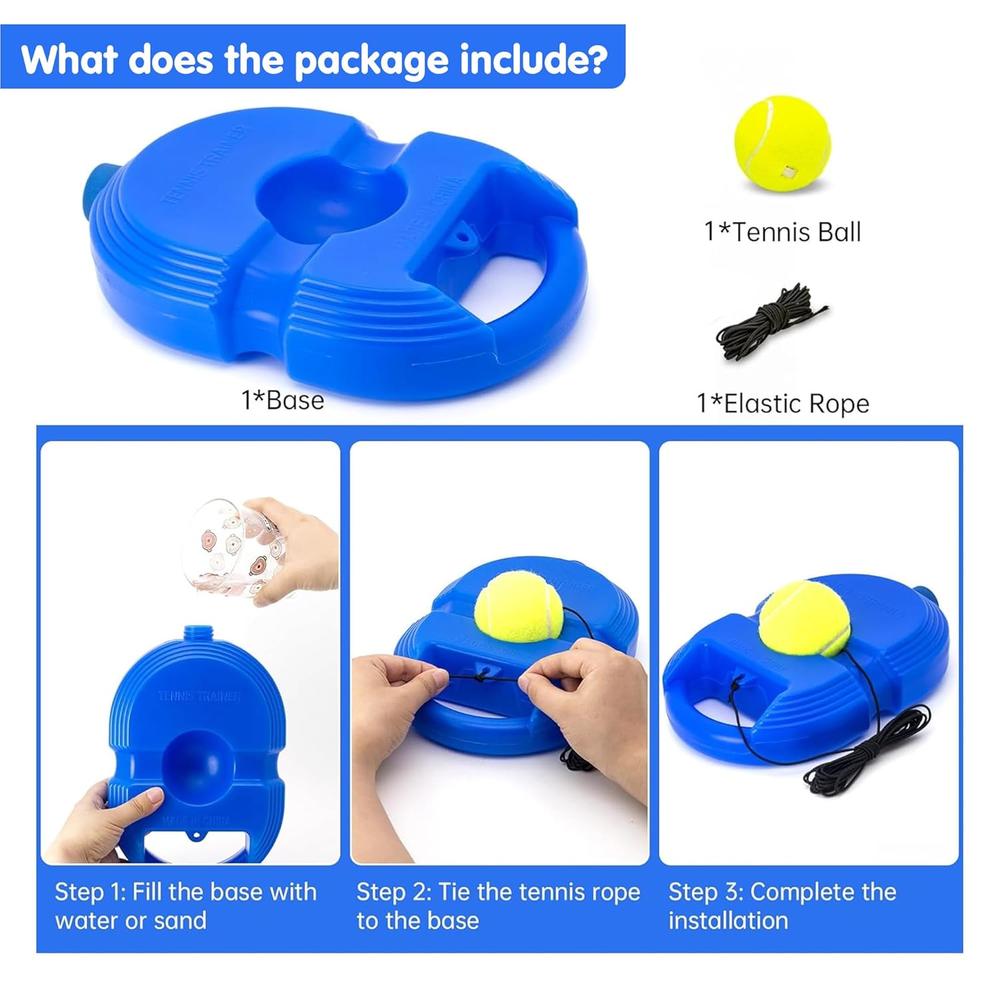 Kidology Tennis Trainer Rebound Ball with String