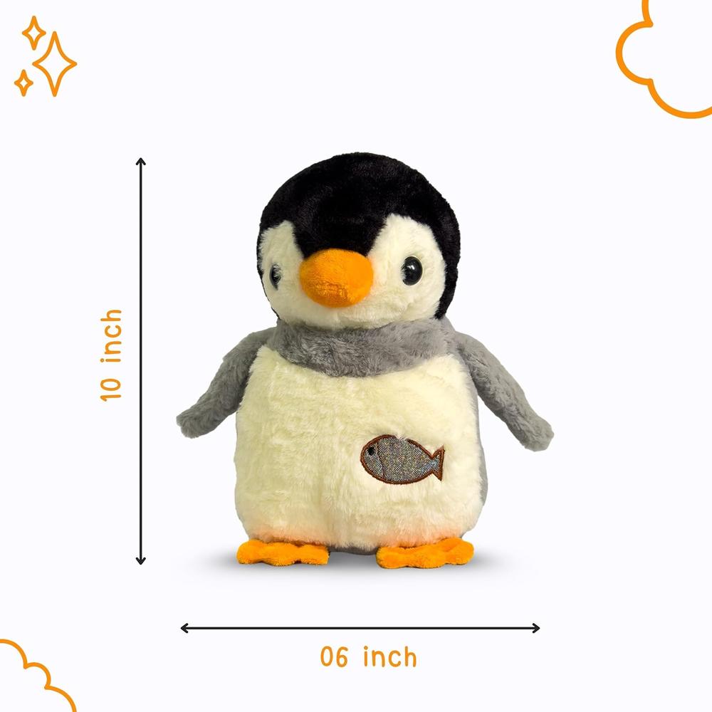 Little Ginnie Penguin Soft Toy for Kids - 25.4 cm