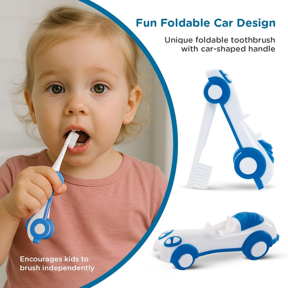 Mee Mee Foldable Infant to Toddler Toothbrush - Car Toothbrush