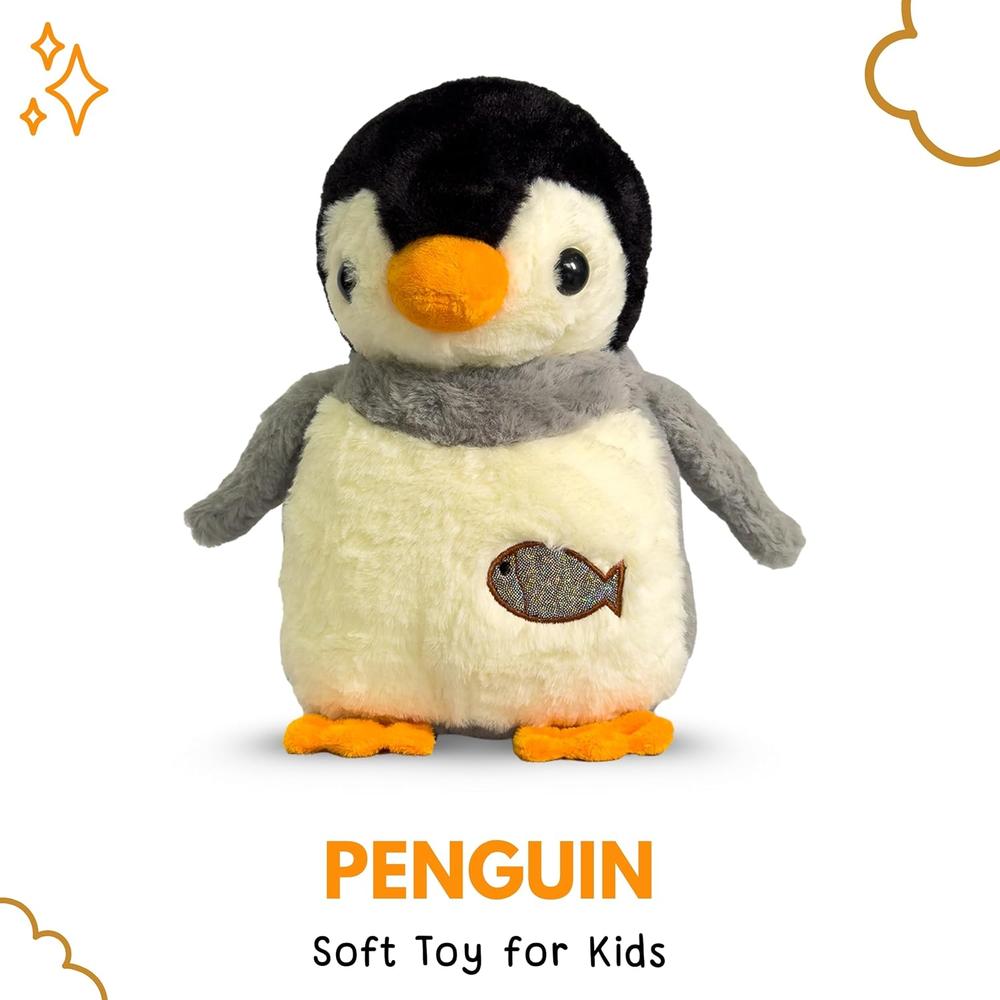 Little Ginnie Penguin Soft Toy for Kids - 25.4 cm