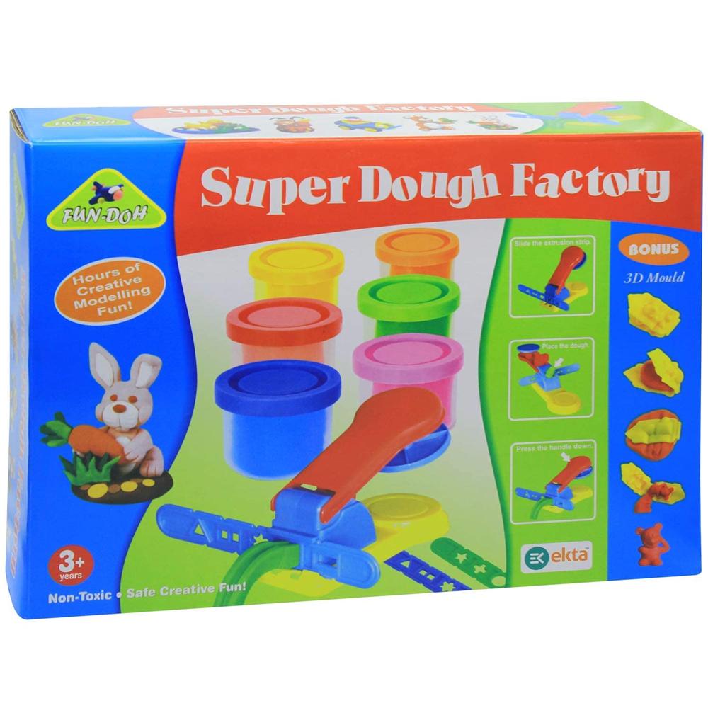 Ekta Super Dough Factory - Play Dough Game for Kids