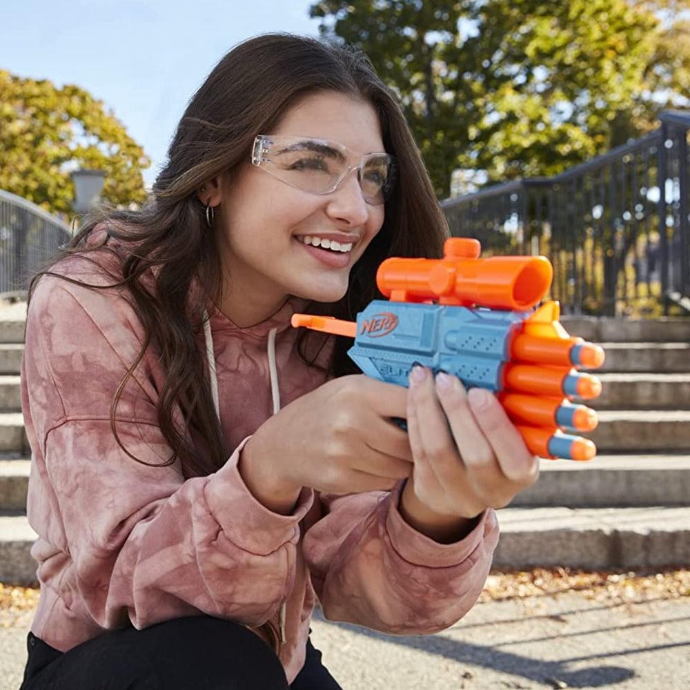 Original Nerf Elite 2.0 Prospect QS4 Dart Blaster with 8 Darts (8-12 Years)
