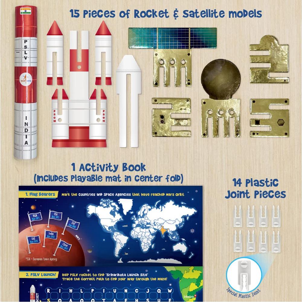 Imagimake Mapology Mission Mangalyaan 3D Puzzle | 25+ Pieces
