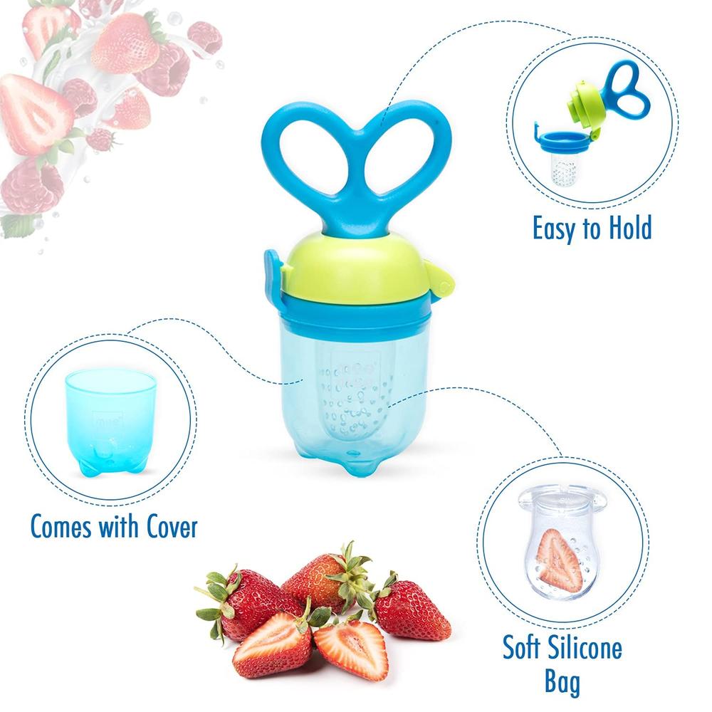 Mee Mee Advanced Fruit & Food Nutritional Baby Feeder - Blue