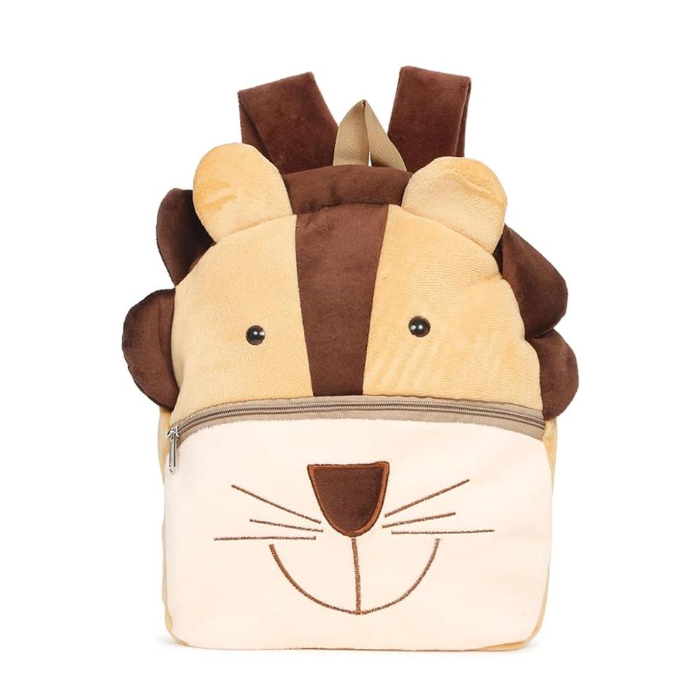 Little Ginnie Animal Themed School Bag with 3D Design | Adjustable Padded Straps, 2 Compartments