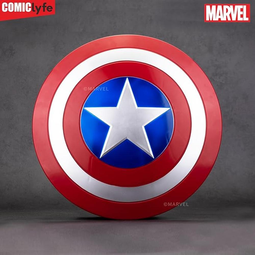 Original Marvel Captain America Shield & Role Play Mask Combo Set