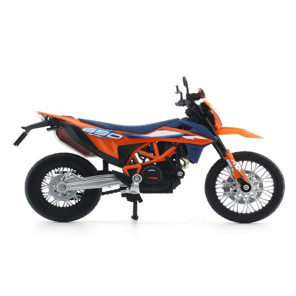 Maisto Original Licensed KTM 690 SMC R Diecast Bike | 1:12 Scale (14 Years till Grown Ups)