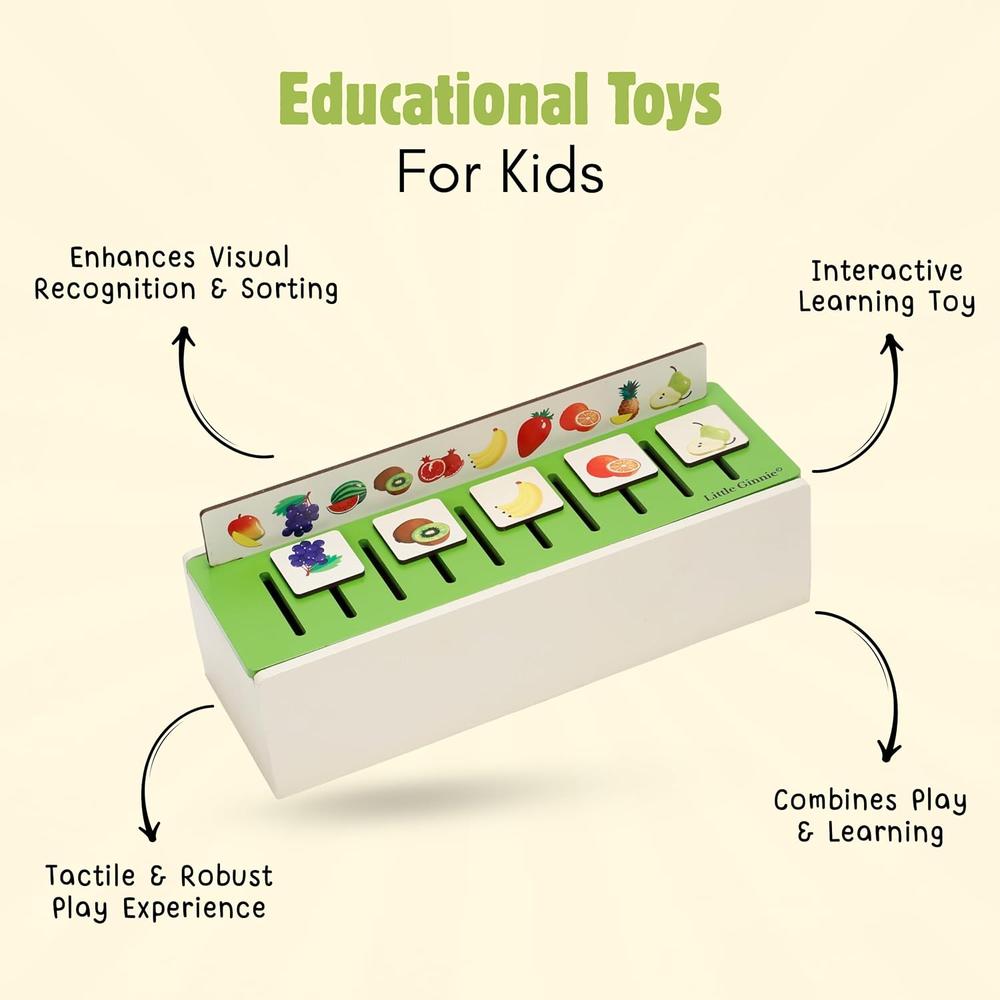 Little Ginnie Sort in The Box Activity Toy for Toddlers