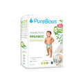PureBorn Organic Bamboo (Size-5) Baby Disposable Diapers | 44 Pieces | 11-18 kgs